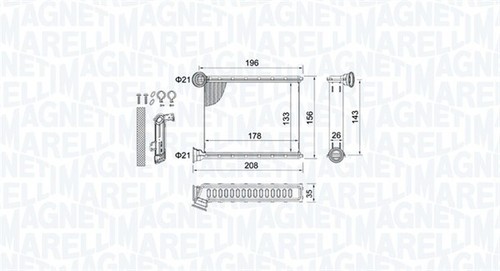 Magneti marelli 350218459000 - magneti,