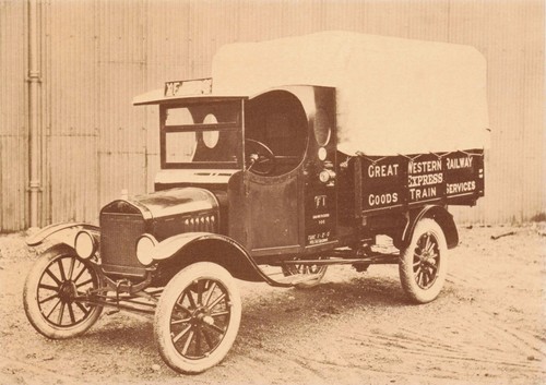 Postcard early freight - postcard,