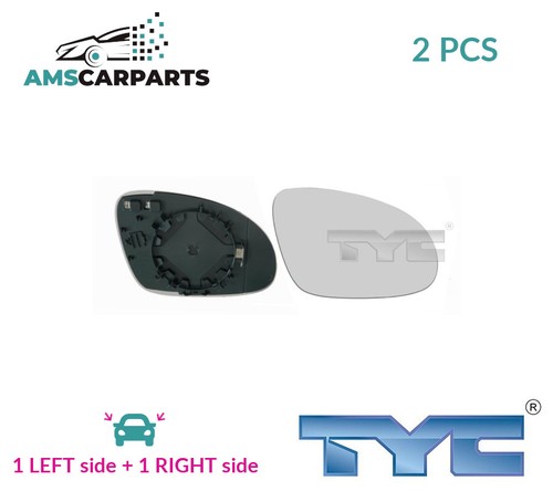 Rear view mirror glass pair - view,