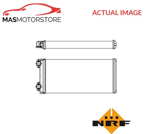 Heater radiator exchanger - exchanger, lhd