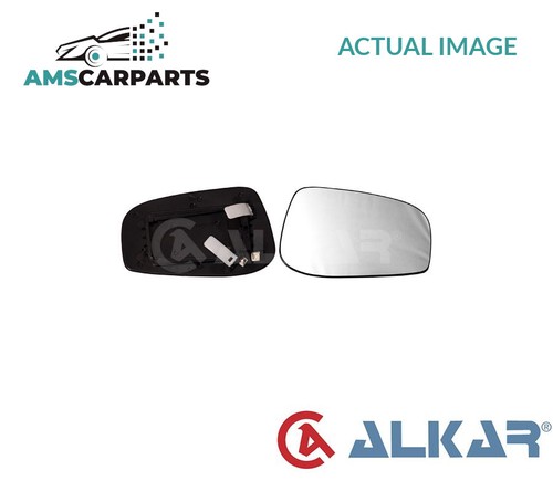 Rear view mirror - view, lhd