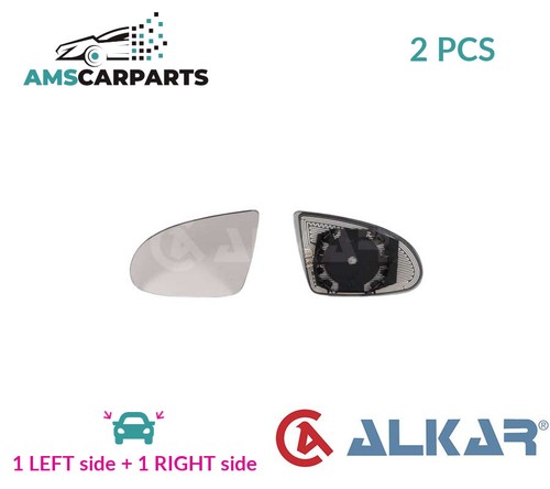 Rear view mirror glass pair - view,