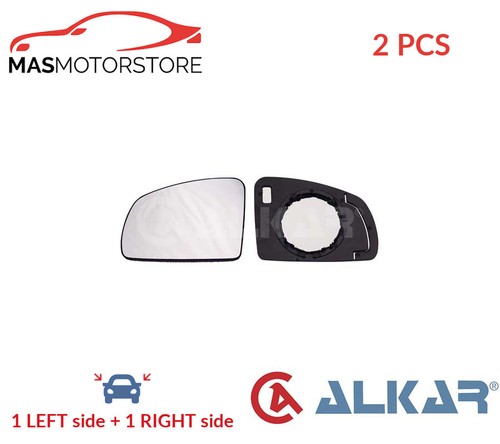 Rear view mirror glass - mirror, pair