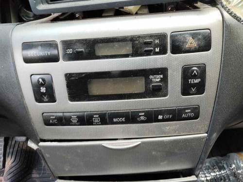 Climate control toyota corolla - climate,