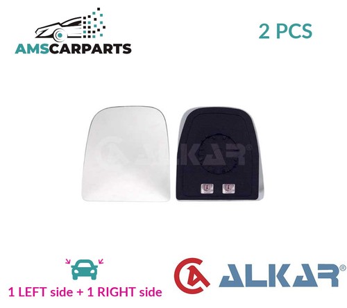 Rear view mirror glass pair - rear,