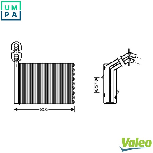 Heat exchanger interior - heat,