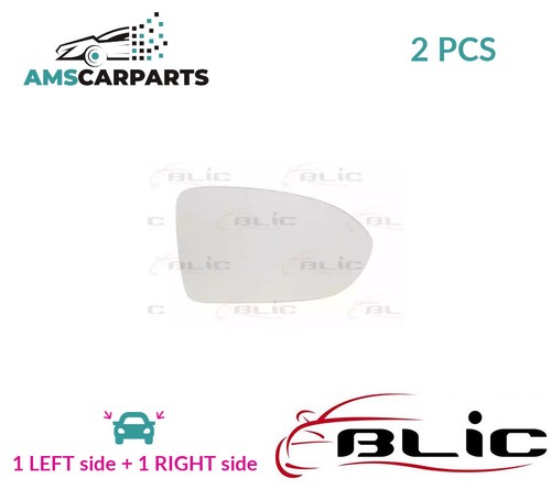 Rear view mirror glass pair - view,