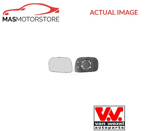 Rear view mirror - view, lhd