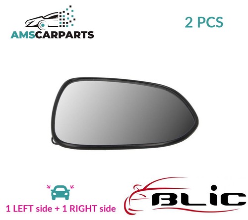 Rear view mirror glass - mirror, pair