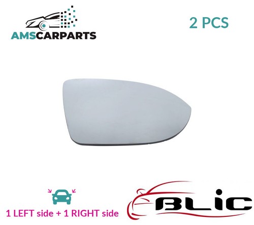 Rear view mirror glass pair - rear,